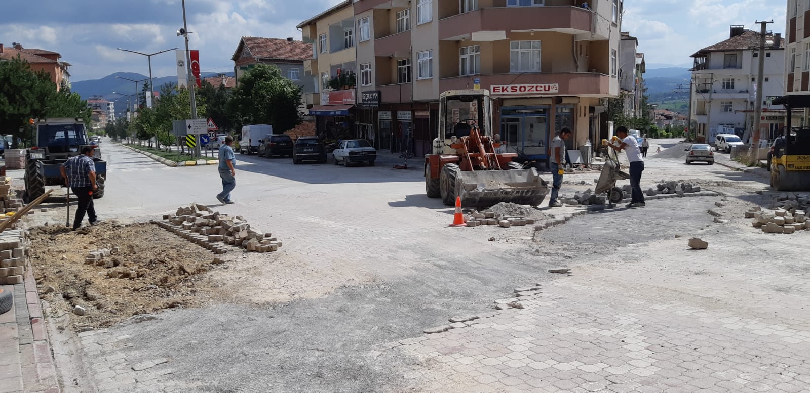 Kavak Belediyesi seferber oldu